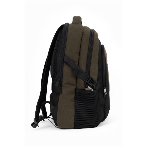 Budmil 10110265 S2 Andreo khaki ovális hátitáska
