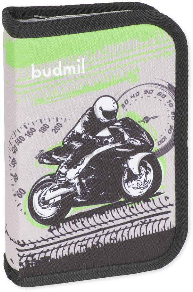 Budmil 10120082004 szürke-zöld tolltartó