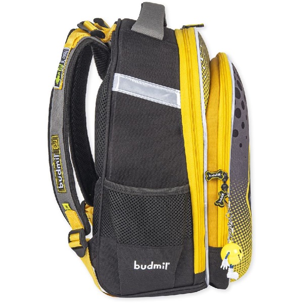 Budmil 10220012032 fekete kutyás ergonómiai hátitáska