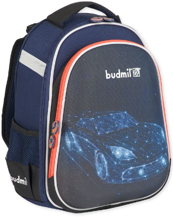 Budmil 10220012037 s.kék-narancs ergonómiai hátitáska
