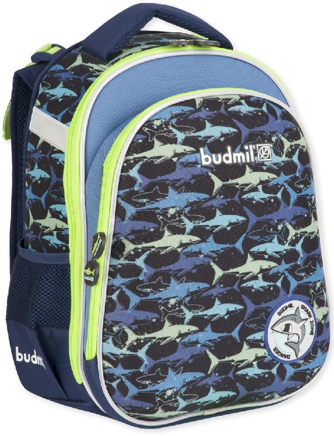 Budmil 10220012038 kék-zöld ergonómiai hátitáska