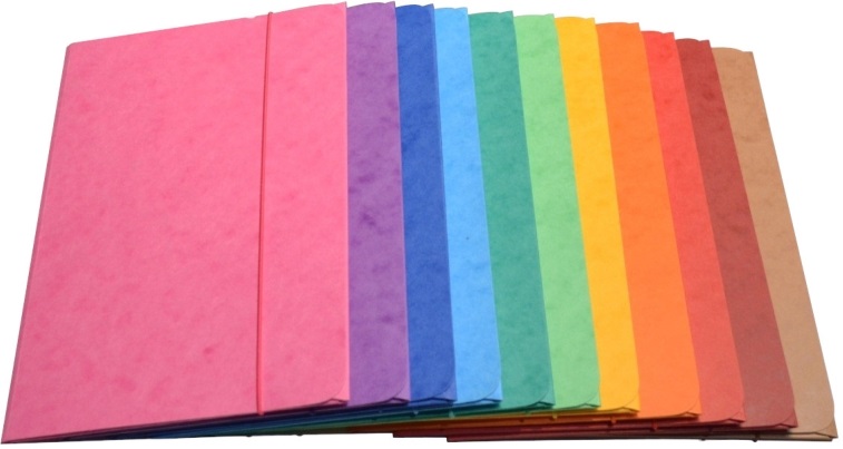 CAM A5 prespán színes gumis mappa