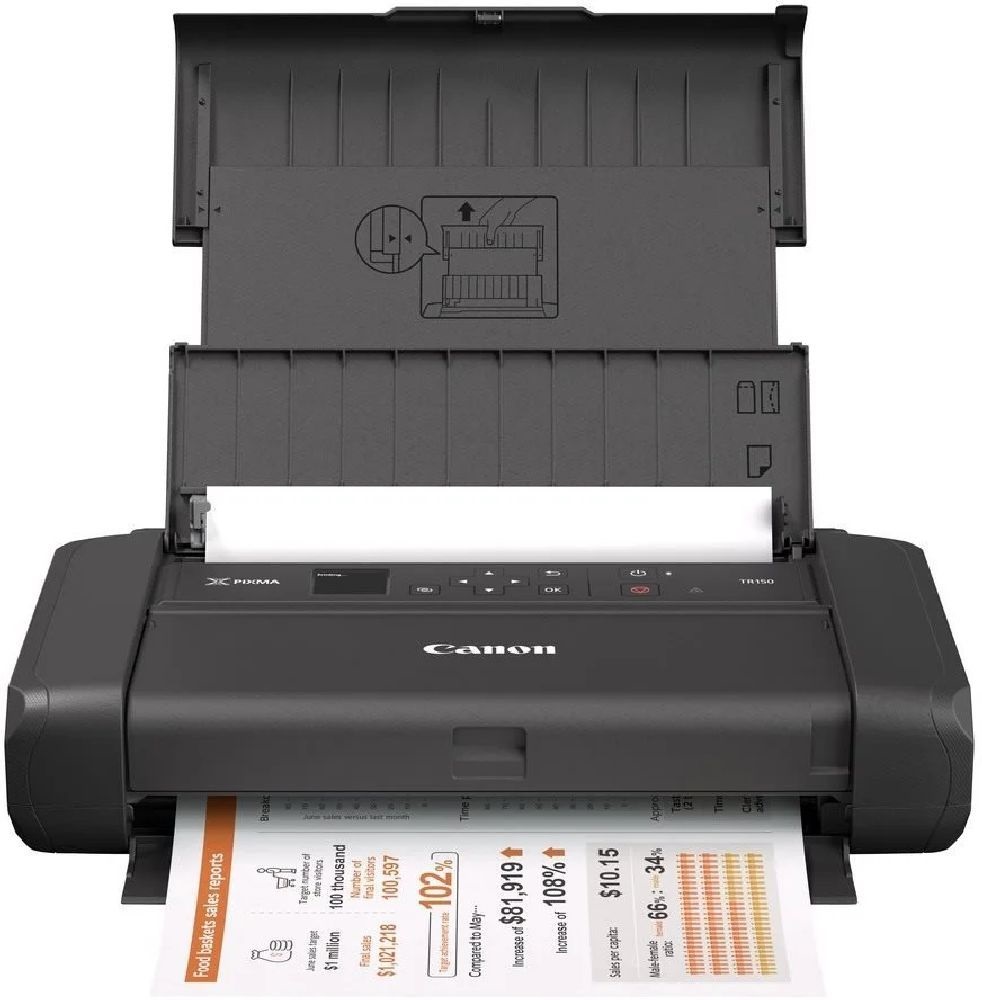 Canon PIXMA TR150 tintasugaras mobil nyomtató akkumulátorral