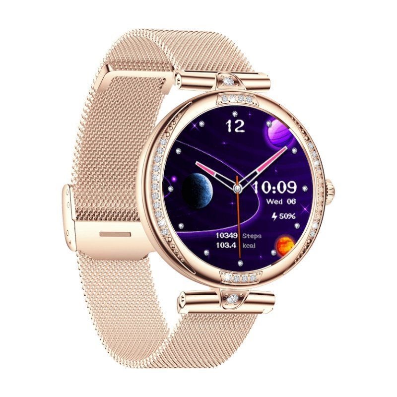 CARNEO Seinna HR+ rózsaarany okosóra