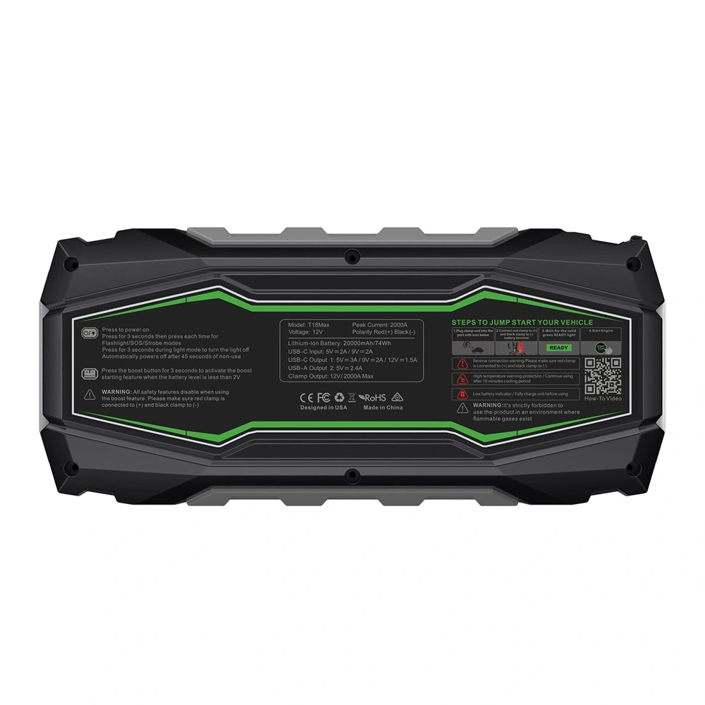 CAROSS USA T18 MAX Jump Starter és külső akkumulátor