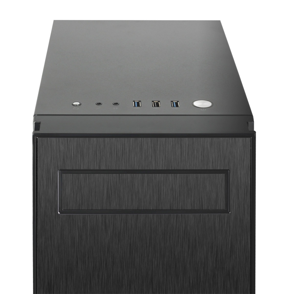 CHIEFTEC AL-02B-TG-OP fekete (táp nélküli) ablakos ATX ház