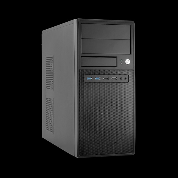 CHIEFTEC CG-04B-500TPS fekete 500W ATX ház