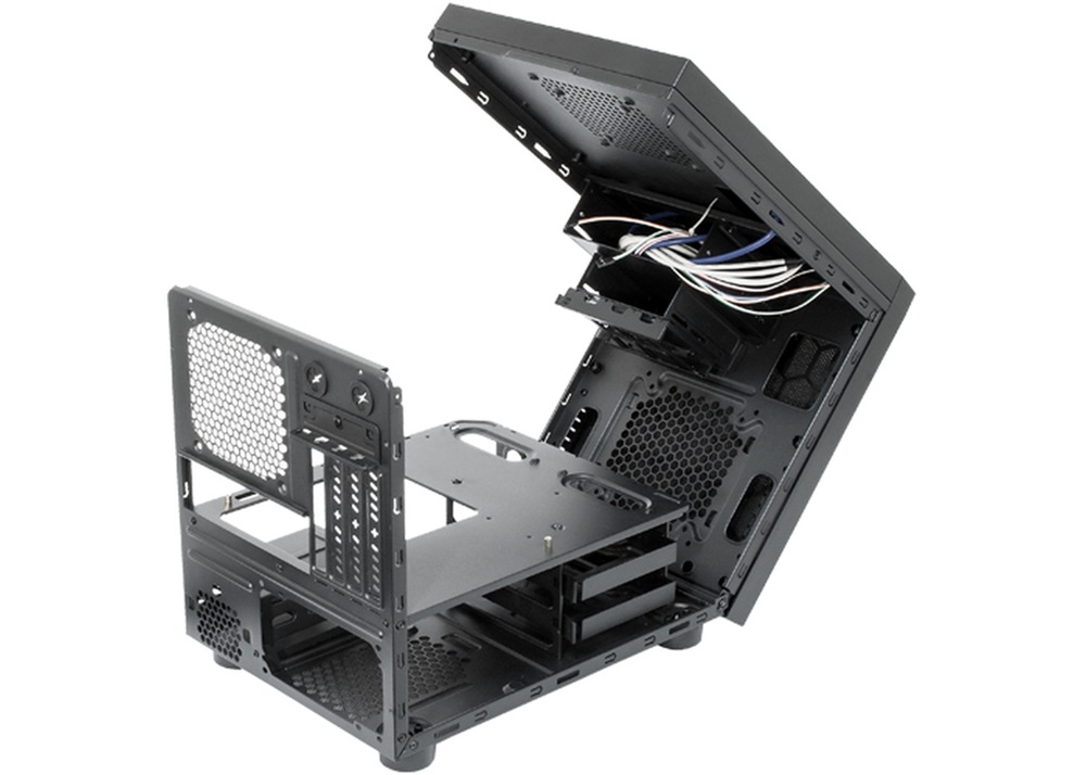 CHIEFTEC CI-01B-400CPS fekete 400W mATX ház