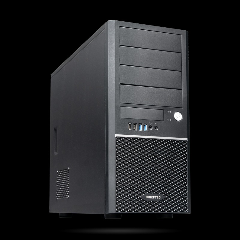 CHIEFTEC CM-25B-OP fekete (táp nélküli) ATX ház