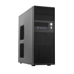 CHIEFTEC CQ-01B-U3-350GPB fekete 350W ATX ház