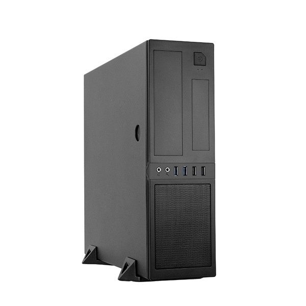 CHIEFTEC CS-12B-OP fekete (táp nélküli) mATX ház