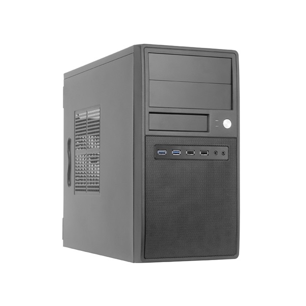 CHIEFTEC CT-04B-OP fekete (táp nélküli) mATX ház