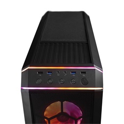 CHIEFTEC GP-03B-OP fekete (táp nélküli) ablakos ATX ház