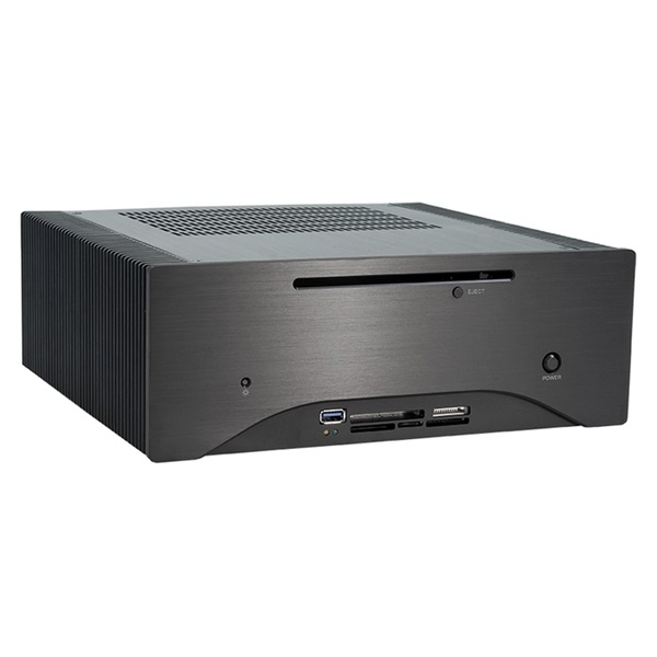 CHIEFTEC HF-200B-OP fekete (táp nélküli) mini-ITX ház