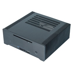 CHIEFTEC HF-200B-OP fekete (táp nélküli) mini-ITX ház
