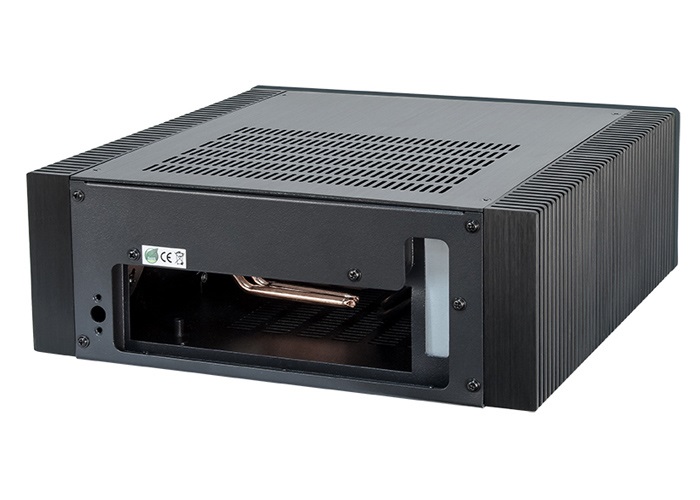 CHIEFTEC HF-200B-OP fekete (táp nélküli) mini-ITX ház