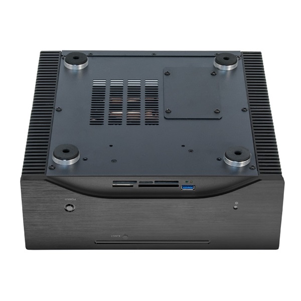 CHIEFTEC HF-200B-OP fekete (táp nélküli) mini-ITX ház