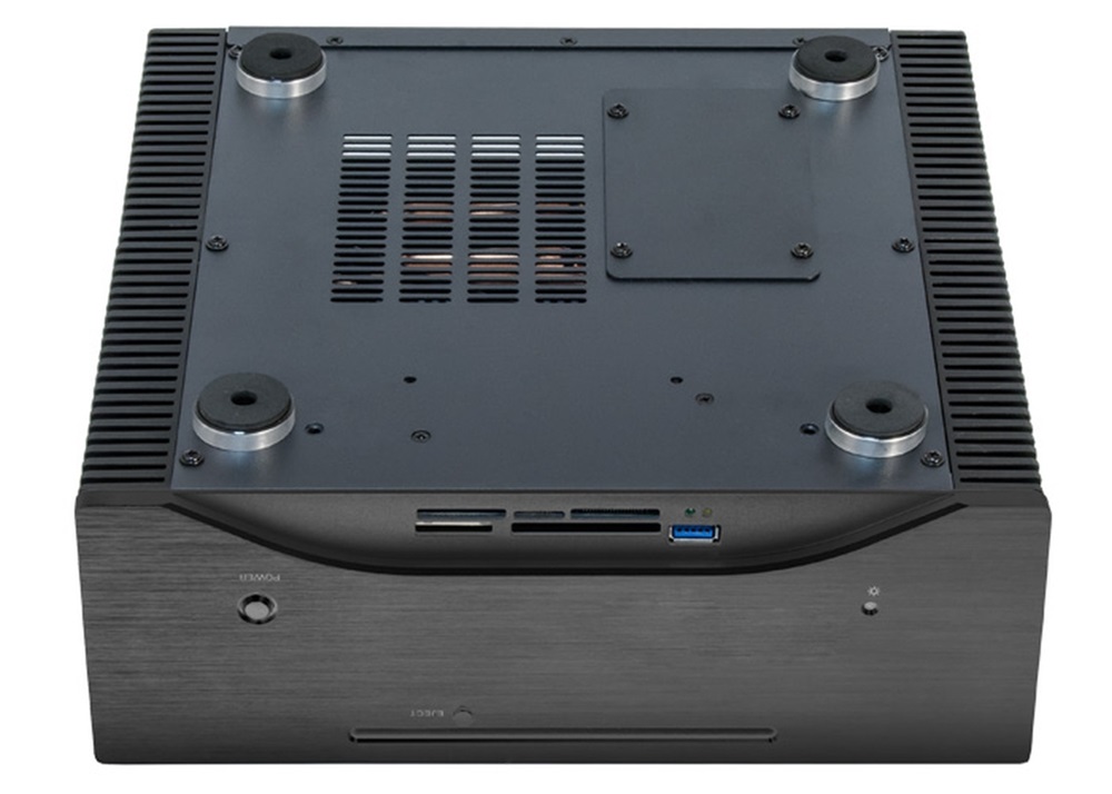 CHIEFTEC HF-200B-OP fekete (táp nélküli) mini-ITX ház