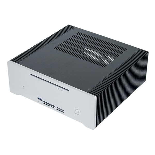 CHIEFTEC HF-200SL-OP ezüst (táp nélküli) mini-ITX ház