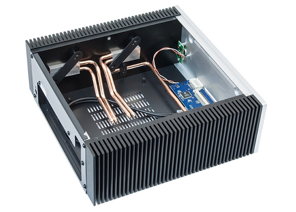 CHIEFTEC HF-200SL-OP ezüst (táp nélküli) mini-ITX ház