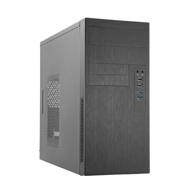 CHIEFTEC HO-11B-OP fekete (táp nélküli) mATX ház