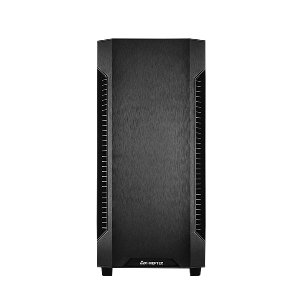 CHIEFTEC Ház ELOX AS-01B-OP ATX, 1db Ventillátorral, Tápegység nélkül, Fekete