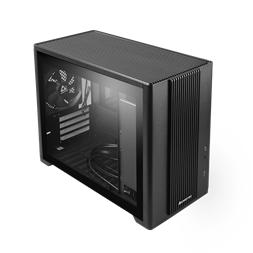 CHIEFTEC Ház UNI BX-10B-OP ATX, Tápegység nélkül, 1db Ventilátorral, USB-C porttal, Edzett üveg oldallap, fekete