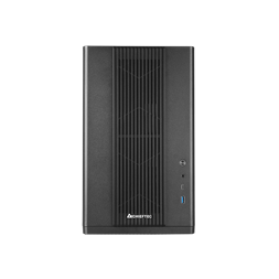 CHIEFTEC Ház UNI BX-10B-OP ATX, Tápegység nélkül, 1db Ventilátorral, USB-C porttal, Edzett üveg oldallap, fekete
