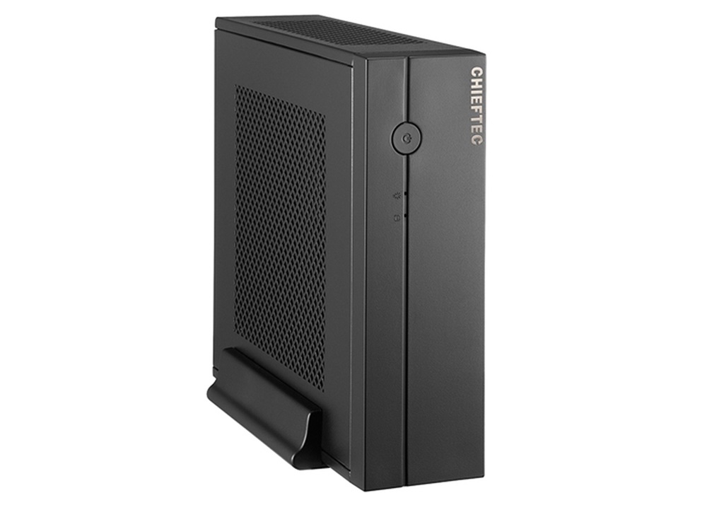 CHIEFTEC IX-01B-OP fekete (táp nélküli) mini-ITX ház