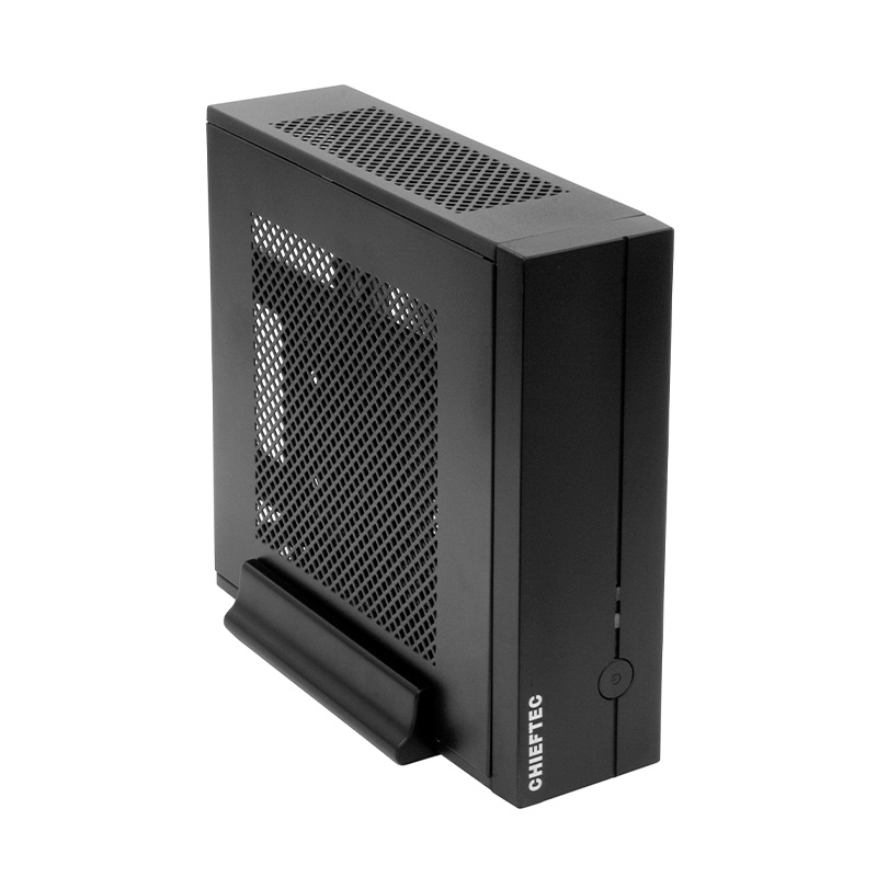 CHIEFTEC IX-01B-OP fekete (táp nélküli) mini-ITX ház
