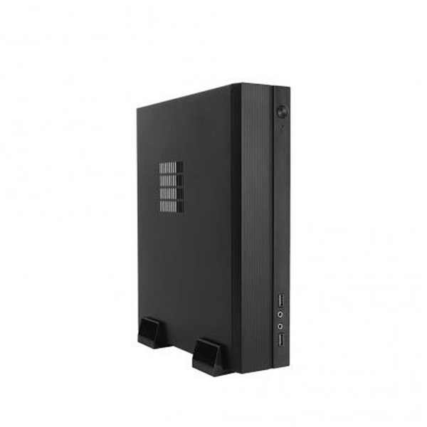 CHIEFTEC IX-06B-OP fekete (táp nélküli) mini-ITX ház