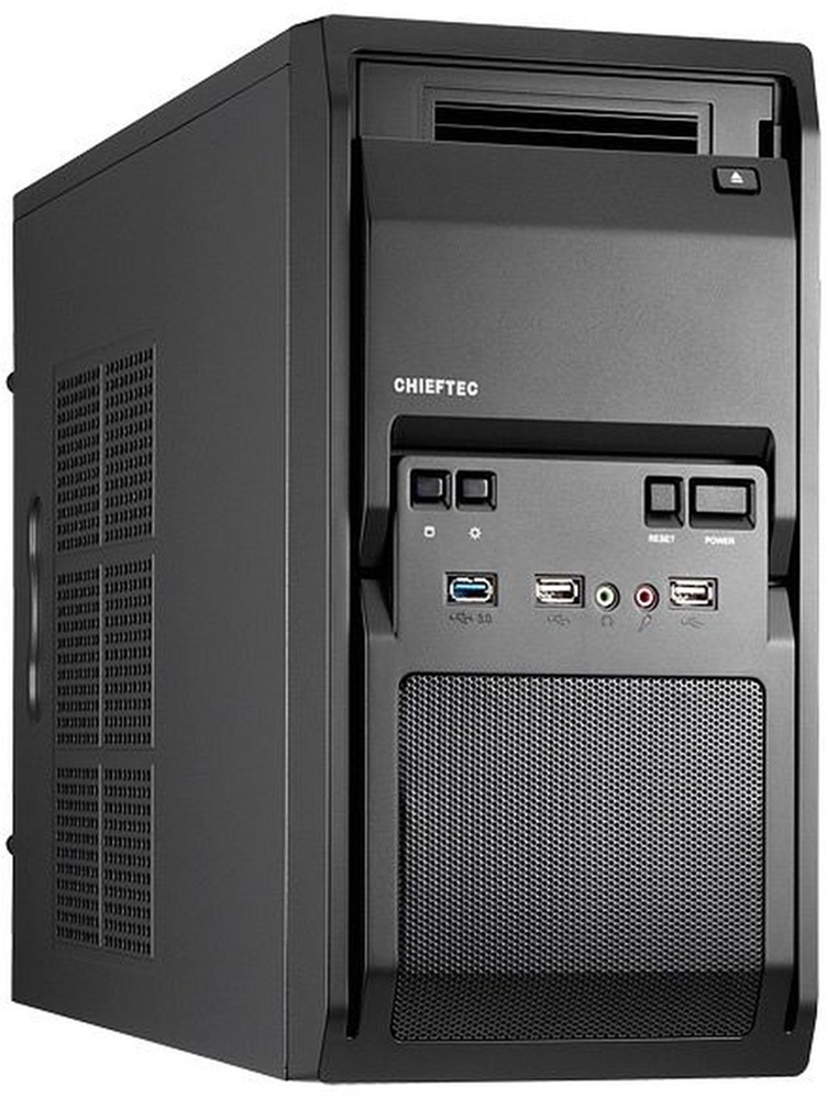 CHIEFTEC LT-01B-OP fekete (táp nélküli) mATX ház