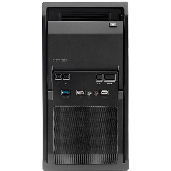 CHIEFTEC LT-01B-OP fekete (táp nélküli) mATX ház