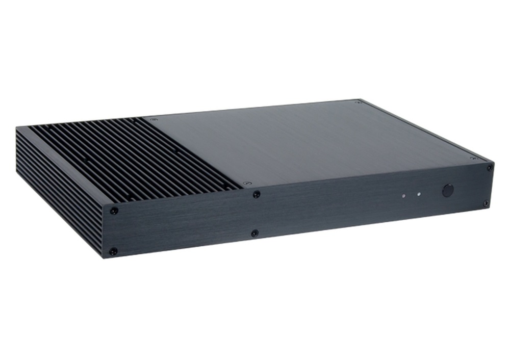 CHIEFTEC TIX-01B-G12-OP fekete (táp nélküli) mini-ITX ház