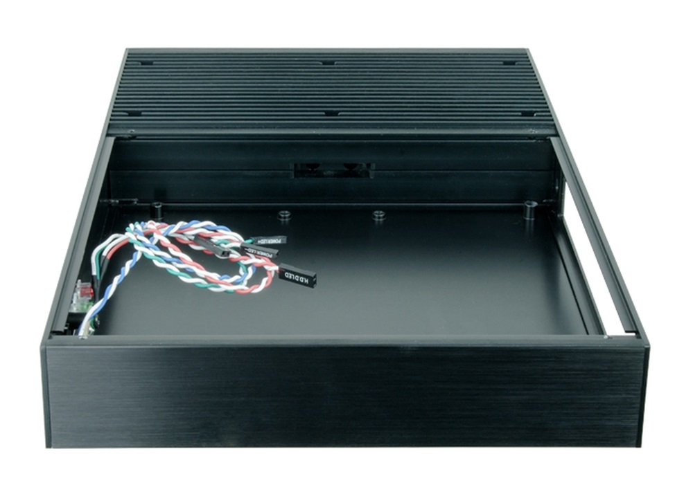CHIEFTEC TIX-01B-G12-OP fekete (táp nélküli) mini-ITX ház
