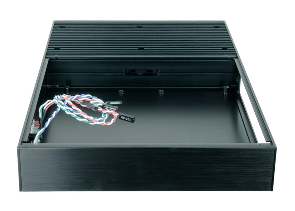 CHIEFTEC TIX-01B-OP fekete (táp nélküli) mini-ITX ház