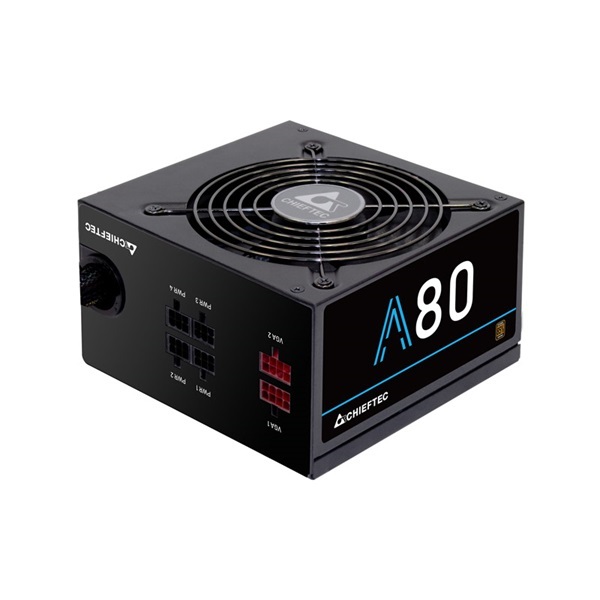 CHIEFTEC Tápegység Moduláris, A-80 Series 550W, 12cm ATX BOX