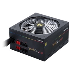 CHIEFTEC Tápegység Moduláris, Photon Gold 650W, 14cm, RGB világítás, ATX BOX