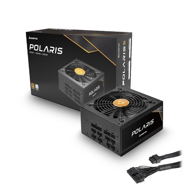 CHIEFTEC Tápegység Polaris 1050W, 12cm, ATX, BOX, 80+ Gold
