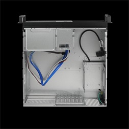 CHIEFTEC UNC-209SR-B-OP fekete (táp nélküli) 2U rackbe szerelhető ATX ház