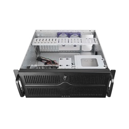 CHIEFTEC UNC-409S-B-OP fekete (táp nélküli) 4U rackbe szerelhető ATX ház