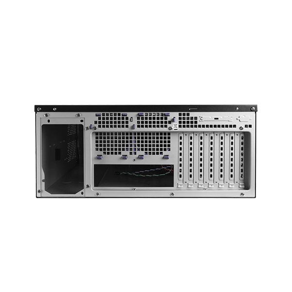 CHIEFTEC UNC-409S-B-OP fekete (táp nélküli) 4U rackbe szerelhető ATX ház