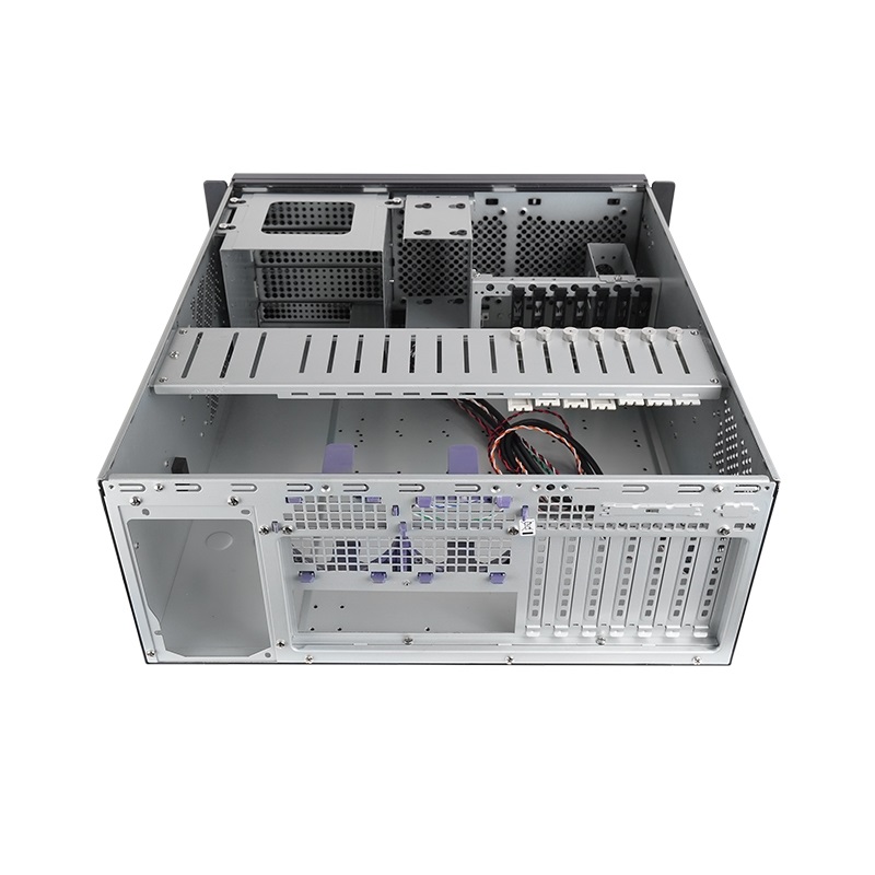 CHIEFTEC UNC-409S-B-OP fekete (táp nélküli) 4U rackbe szerelhető ATX ház