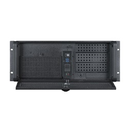 CHIEFTEC UNC-410S-B-U3-OP fekete (táp nélküli) 4U rackbe szerelhető ATX ház