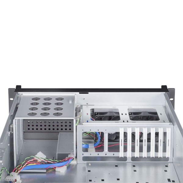 CHIEFTEC UNC-410S-B-U3-OP fekete (táp nélküli) 4U rackbe szerelhető ATX ház