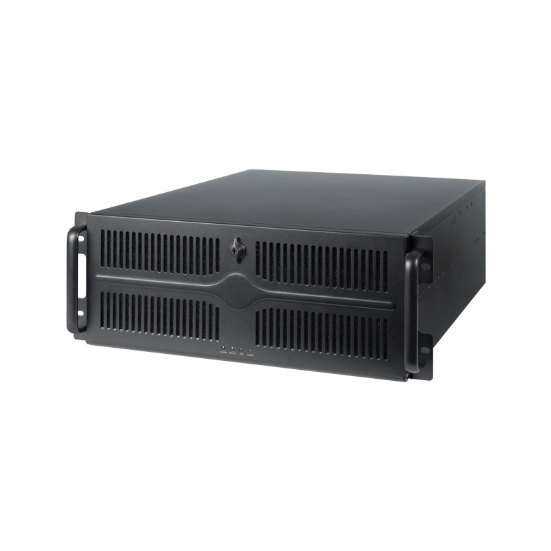CHIEFTEC UNC-411E-B-OP fekete (táp nélküli) 4U rackbe szerelhető ATX ház