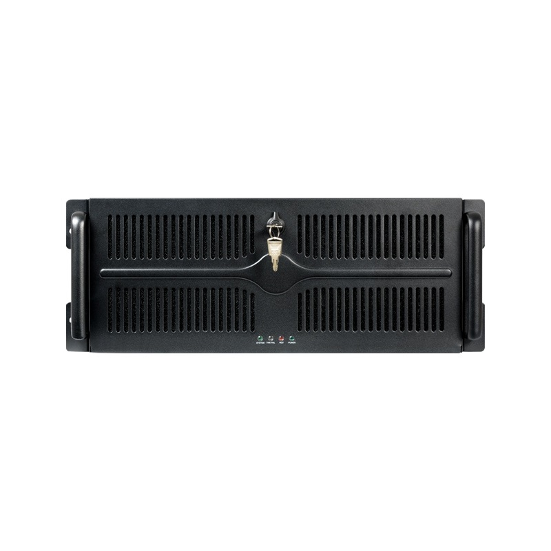 CHIEFTEC UNC-411E-B-OP fekete (táp nélküli) 4U rackbe szerelhető ATX ház