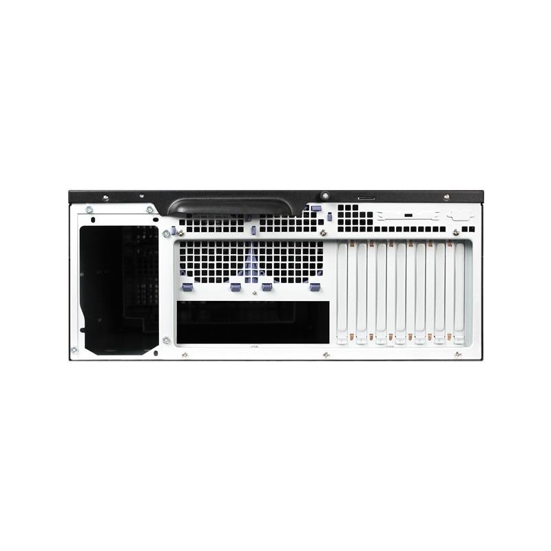 CHIEFTEC UNC-411E-B-OP fekete (táp nélküli) 4U rackbe szerelhető ATX ház