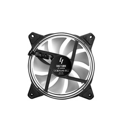 CHIEFTEC Ventilátor NF-1225RGB, 12cm, ARGB LED, fekete