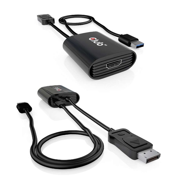 CLUB3D Displayport 1.4 - HDMI 4K120Hz HDR aktív adapter